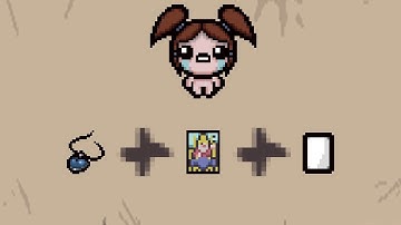 So this combo gives Bethany INFINITE DAMAGE in The Binding of Isaac...