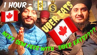 Student doing Uber eats in canada 🇨🇦🇨🇦🇨🇦. Next semester fees with uber eats???? I VLOG-21 I