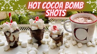 Hot Chocolate Shots | Hot Cocoa Bomb Shooters