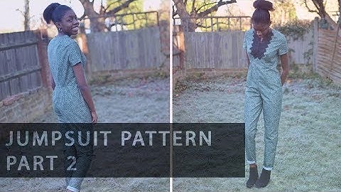 Pattern Drafting Tutorial – Jumpsuit Part 2 • Elewa