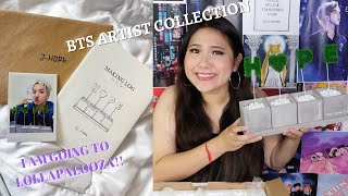 UNBOXING BTS J-HOPE MADE COLLECTION MERCH+ IM SEEING JHOPE AT LOLLAPALOOZA W/ Vivid Seats| ShilaBui