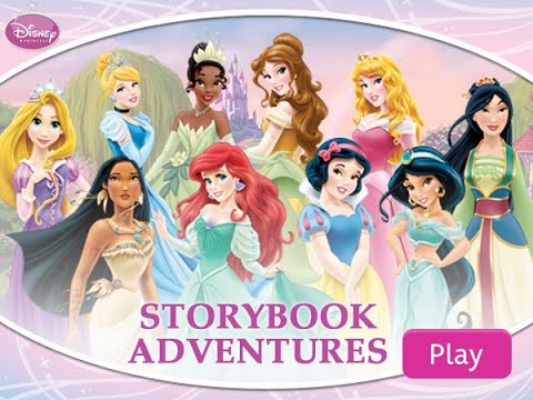 Disney Princess StoryBook Adventures - Story Games Online - HD - YouTube