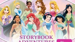 Disney Princess StoryBook Adventures - Story Games Online - HD screenshot 2