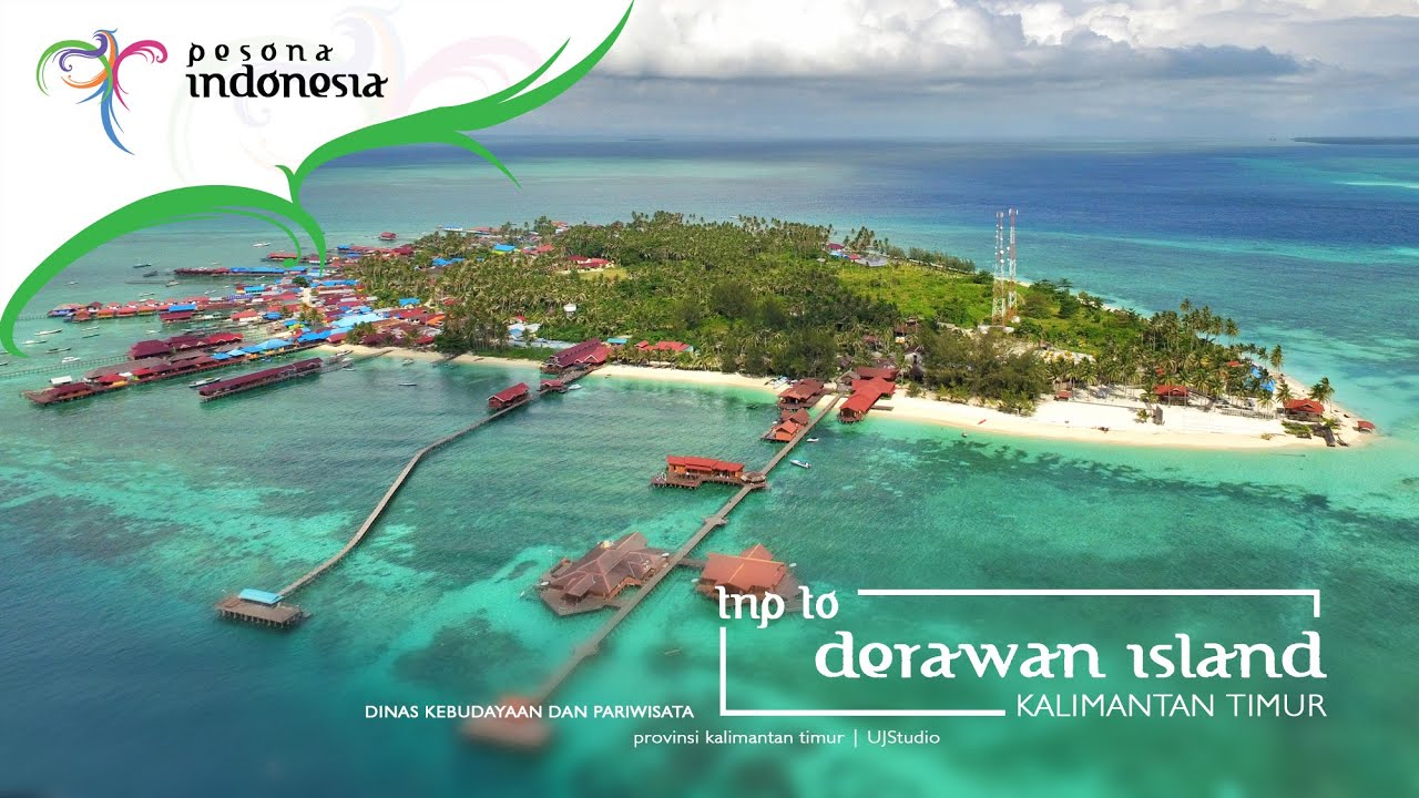 DESA WISATA, PULAU DERAWAN, BERAU, KALIMANTAN TIMUR.