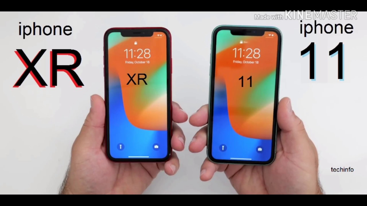 iphone XR vs 11 - YouTube