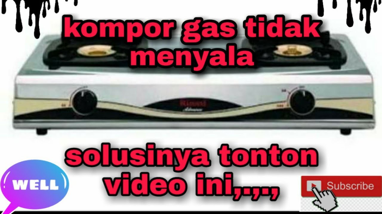 Memperbaiki kompor gas 