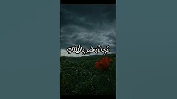 سورة الروم الآية 47 #المنشاوي #حالات