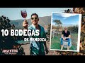 10 BODEGAS DE MENDOZA 🍷 - La ruta del VINO MENDOZA #1 Argentina y el mundo