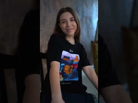 Футболка з принтом Київ, чоловіча, чорна, Малюнки, видео 3