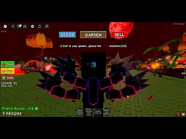 Grow A Garden admin abuse (i think)