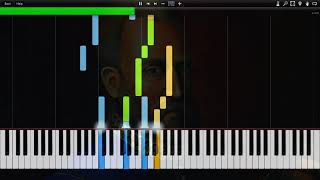 John Dowland - Flow My Tears Synthesia Piano Tutorial (midi) //Duarte Domingues