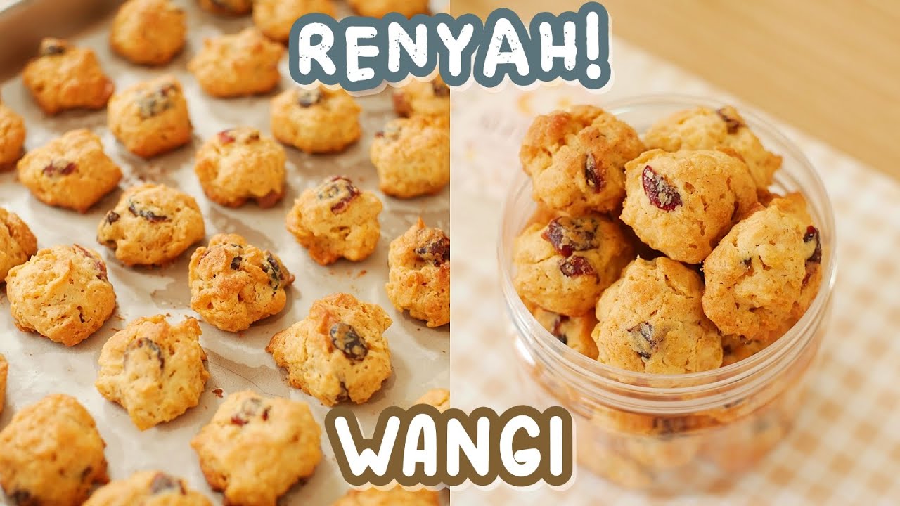WAJIB COBA ISI TOPLES LEBARAN 2026 !! Cranberry Cornflake Cookies!