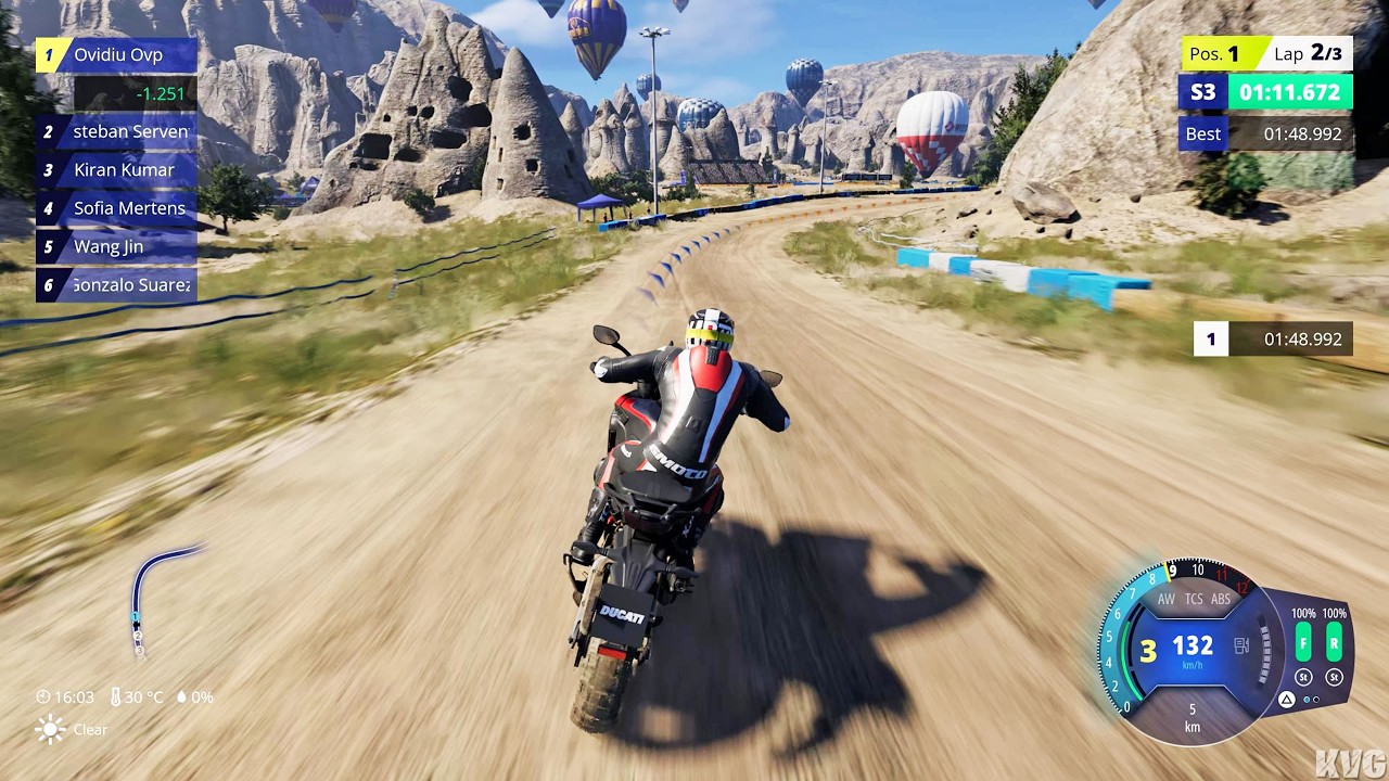 RIDE 6 - Kapadokya Rally (Fairy Village) - Gameplay (PS5 UHD) [4K60FPS]