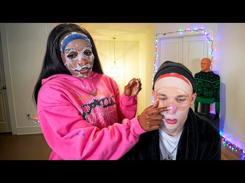 I Tried SKIN CARE With My GIRLFRIEND...