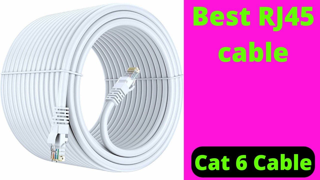 Best cat 6 cable/10 Gigabit speed Rj45. router LAN cable YouTube