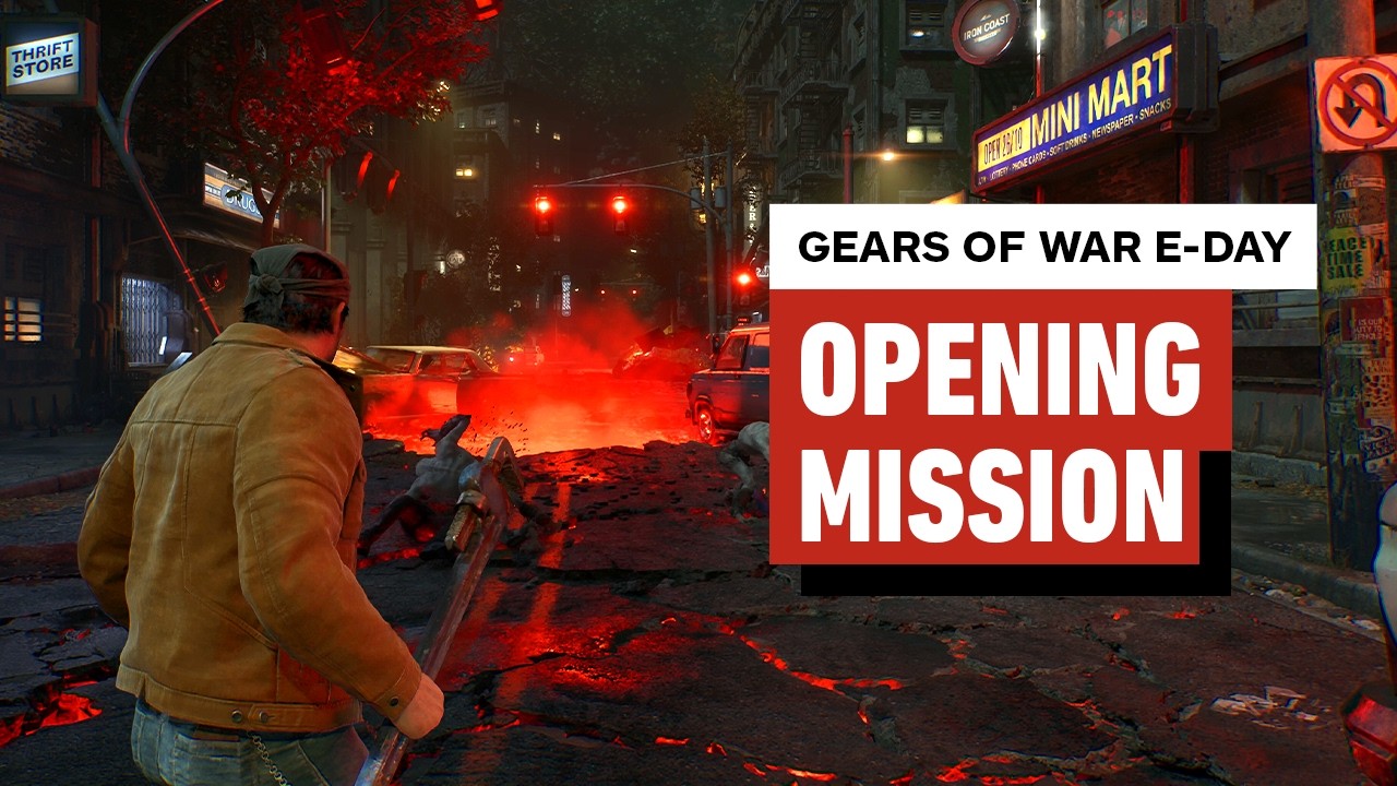 Gears of War E-Day: Opening Mission Gameplay