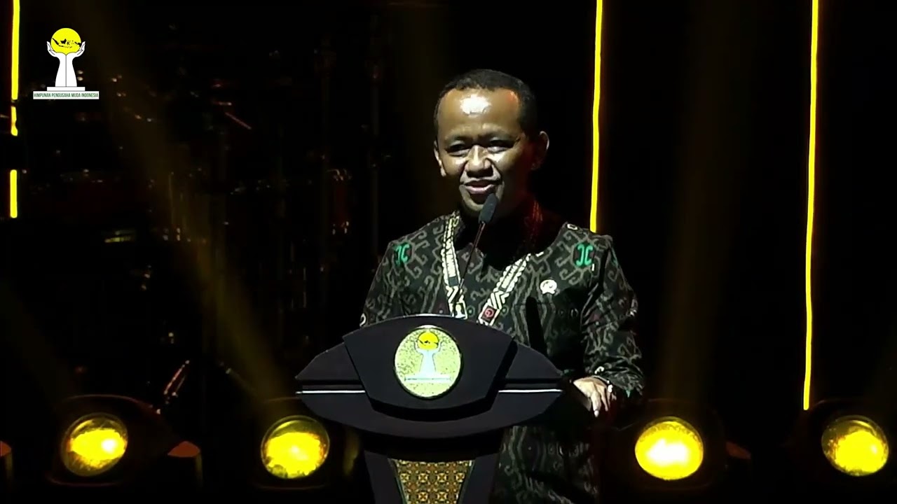 Sambutan Menteri Investasi/ Kepala BKPM RI Bahlil Lahadalia pada HUT HIPMI ke 50