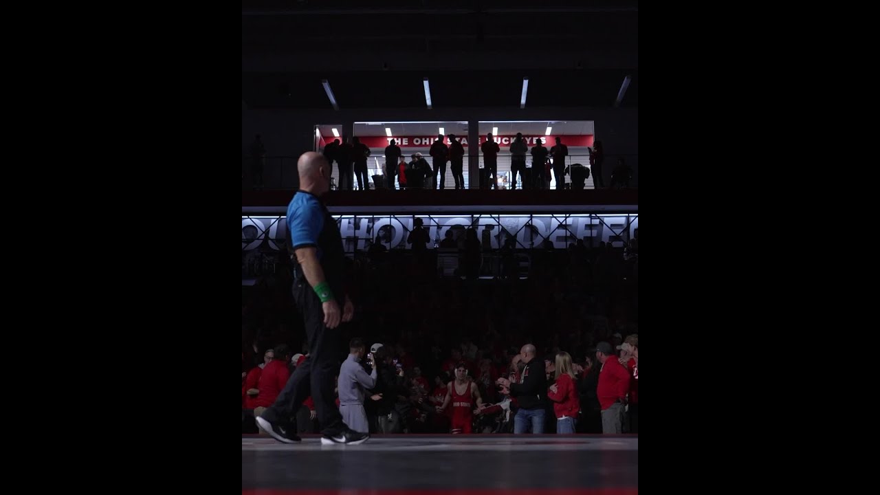 Ohio State Wrestling | Jesse Mendez Win vs Michigan