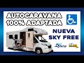 VOYenVAN | AUTOCARAVANA ADAPTADA nueva para personas con movilidad reducida [2021]