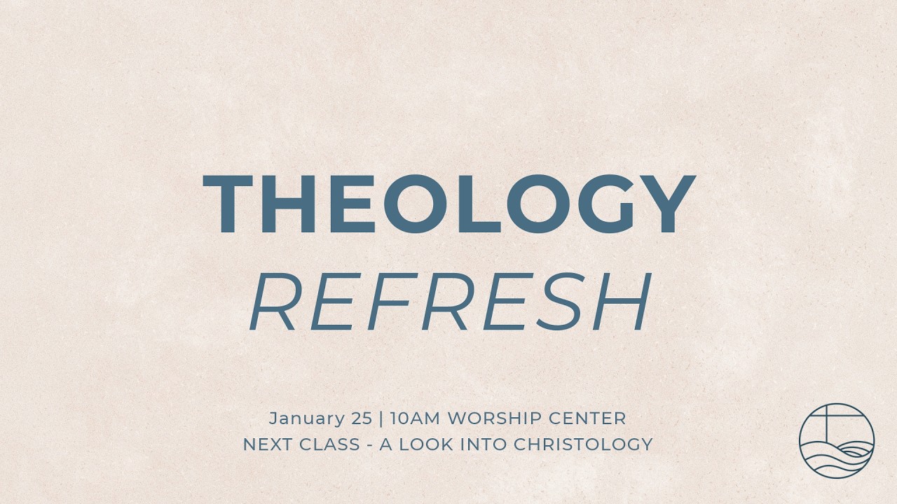 Join us for Theology Refresh—a once-a-month Saturday class designed to deepen your understanding of God’s Word and strengthen your faith. Each month, we’ll explore a different theological topic in a way that’s both engaging and accessible, whether you’re new to the faith or have been walking with Jesus for years. Come ready to learn, ask questions, and be refreshed in your knowledge of who God is and what He has done.

Download the class booklet:
https://www.thelakes.cc/Theology-Refresh-A-Look-Into-Christology.pdf