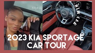 NEW CAR TOUR!! 2023 KIA SPORTAGE