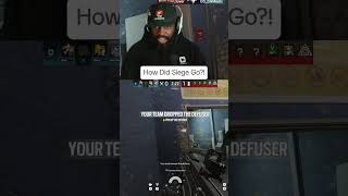 My Yesterday On Siege | Rainbow Six Siege