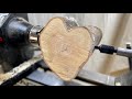 Woodturning - Heart Shaped Box