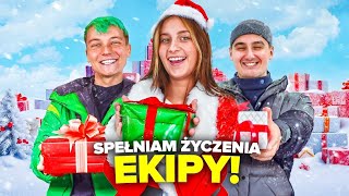 SPEŁNIŁAM ŻYCZENIA OSÓB Z EKIPY!