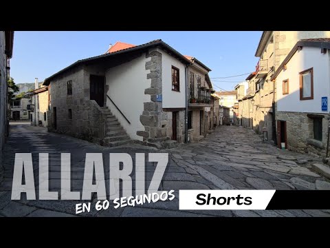 Uno de los pueblos más bonitos de Orense: ALLARIZ - #SHORTS