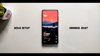 Nova Launcher Setup | Minimal Boat ! screenshot 4