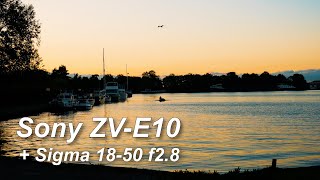 Sony ZV-E10 + Sigma 18-50 f2.8 Cinematic Video Test 4k