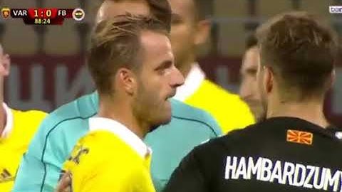 VARDAR FENERBAHÇE UEFA AVRUPA LİGİ PLAY OFF İLK MAÇ