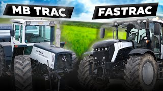 2 TRACTEURS MYTHIQUES à l'EPANDAGE 🚜  | FASTRAC & MB TRAC 1600 Turbo 🤩