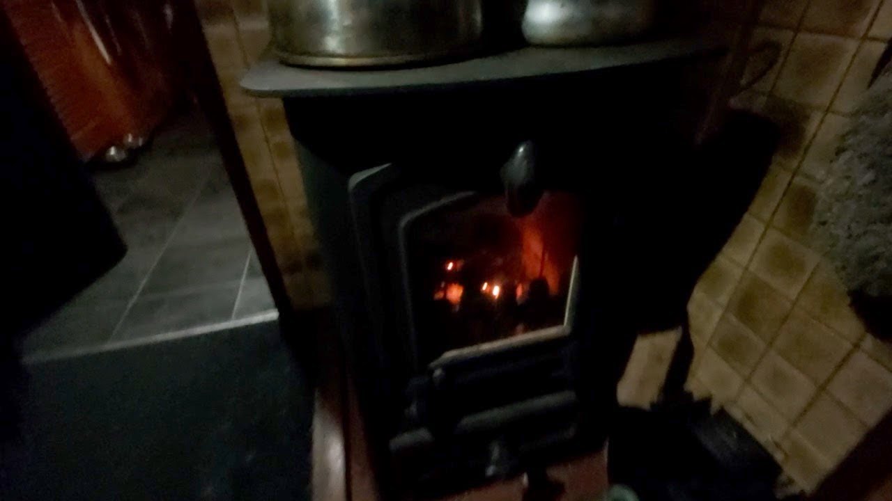 Working on a NARROWBOAT Replacing the Glass on a Multi Fuel Stove. YouTube