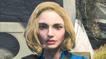 Fallout 76 | Pretty Blonde Female Character Creation Tutorial