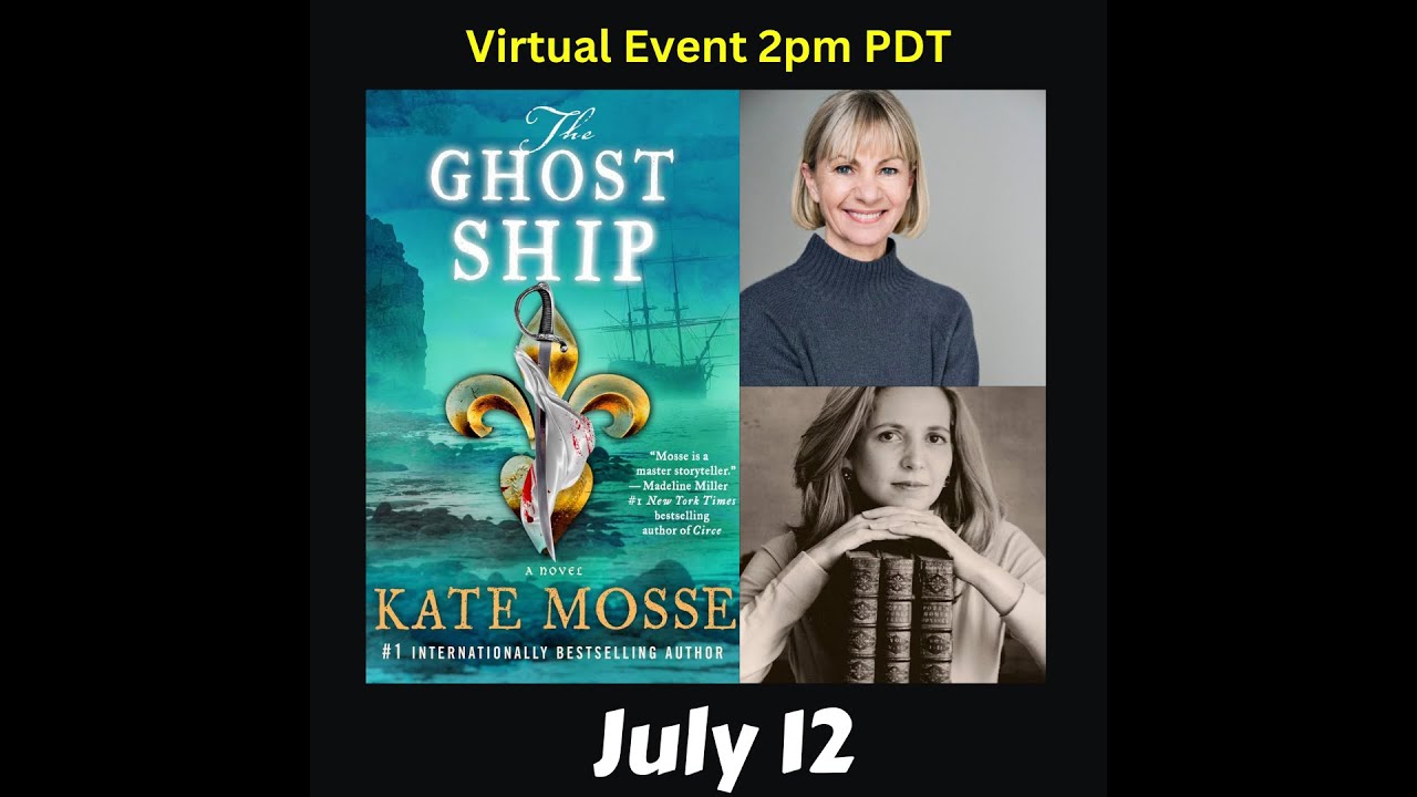 kate mosse ghost ship tour