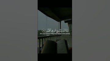 {وما يستوي الأعمى والبصير} القارئ ياسر الدوسري #القرآن_الكريم