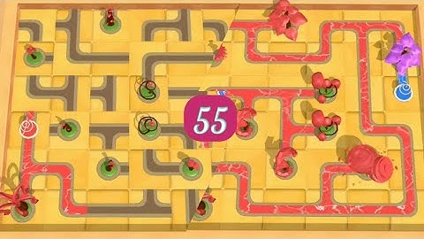 Water Connect Puzzle Game Level - 55 Walkthrough Android Gameplay | Puzzle Games