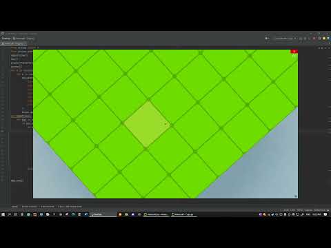 Minecraft in 36 lines of code, using python.