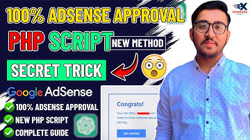 100% AdSense Approval Guaranteed ✅ - Premium Tool Script 🔥 - Earn $490 Every Month - Complete Course