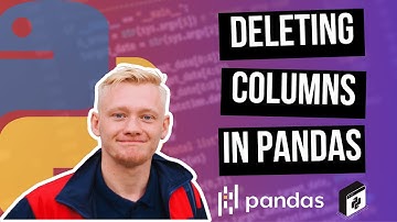 [Python] How to delete a column in Pandas?