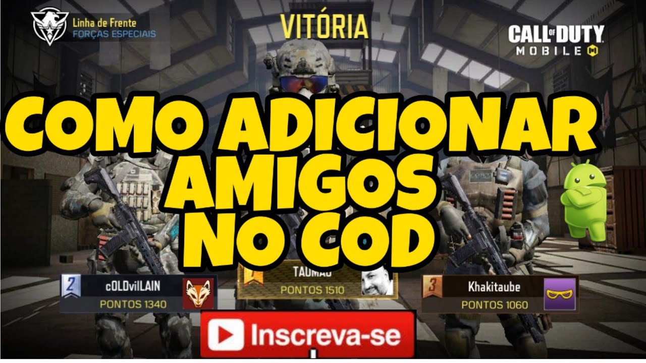 Add Friend With Uid Codm Call of duty mobile: Como Adicionar Amigos No COD - YouTube