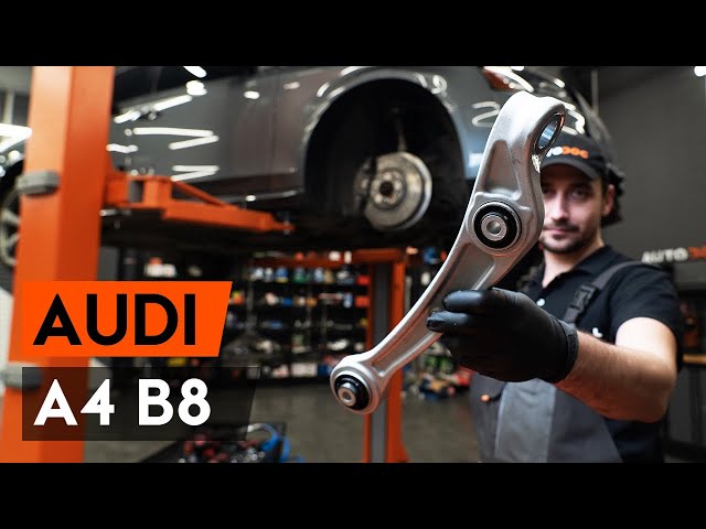 Come sostituire braccio oscillante anteriore su Audi A4 B8 Sedan [VIDEO  TUTORIAL DI AUTODOC] - YouTube