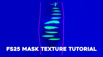 FS25: Foliage mask file and LOD1 texture export tutorial