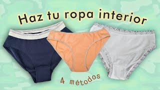 ¿Cómo hacer ropa interior? p.2  |  confección paso a paso