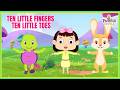 Ten Little Fingers - Ten Little Toes | Classic Nursery Rhyme For Kids | Purple Turtle