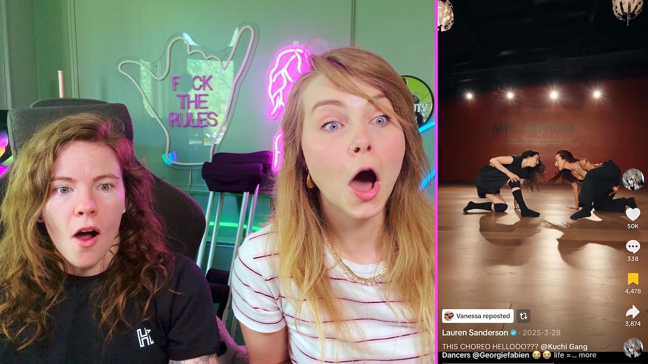 Reacting To Spicy Dancing TikToks Pt 5   Hailee And Kendra