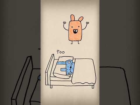 Depressed Bunny. animation feelemotion depression depressionrelief by Duck Turtle