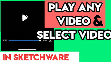 Play  any videos in your sketchware project||sketchware tutorials..