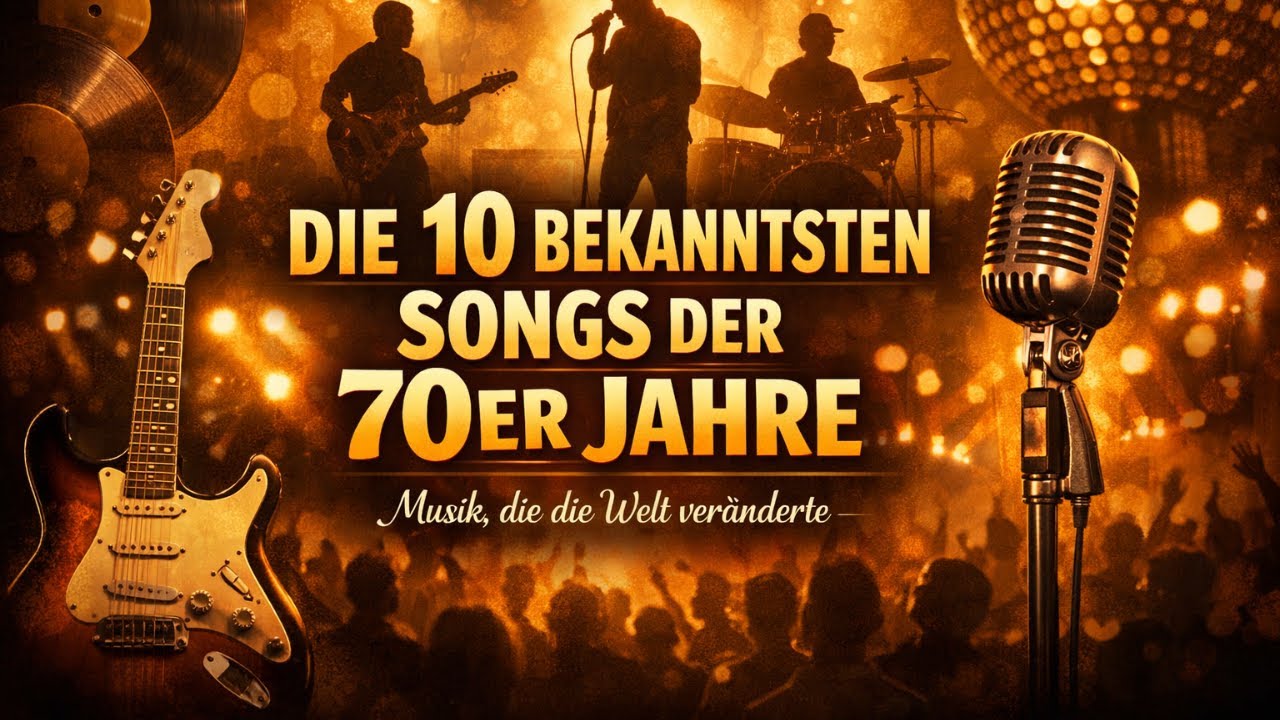 Die 10 bekanntesten Songs der 70er Jahre – Musik, die die Welt veränderte